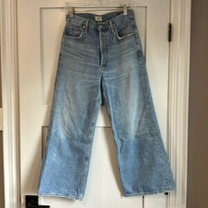 Citizens of humanity SACHA high rise, wide leg, crop denim - 26